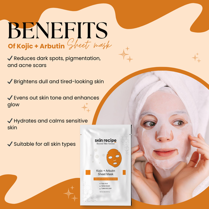 Kojic + Arbutin Sheet Mask