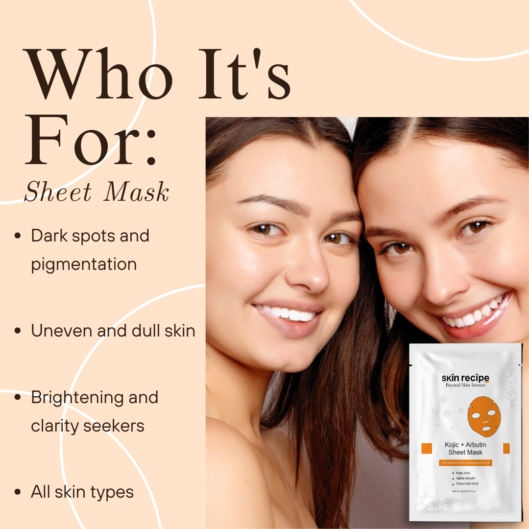 Kojic + Arbutin Sheet Mask