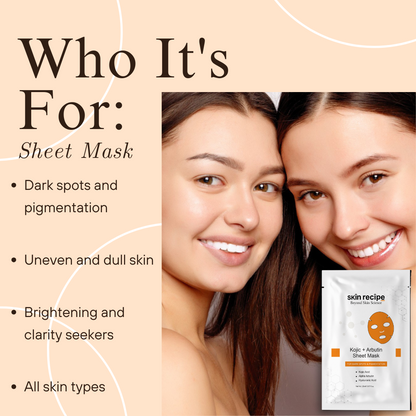 Kojic + Arbutin Sheet Mask