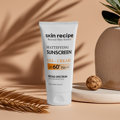 Mattifying Sunscreen Gel Cream SPF 60+ PA+++