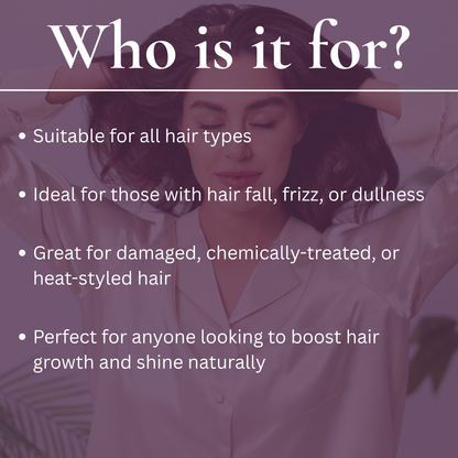 Onion Hair Serum With Onion Extract, Argan Oil, Avocado Oil & Pea Sprouts