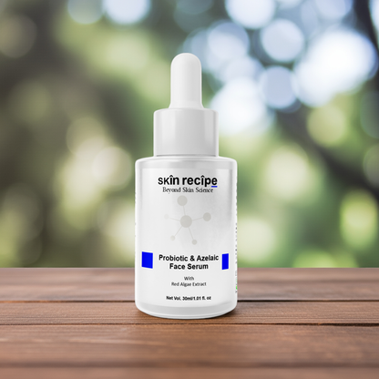 Probiotic & Azelaic Acid Face Serum With Red Algae Extract