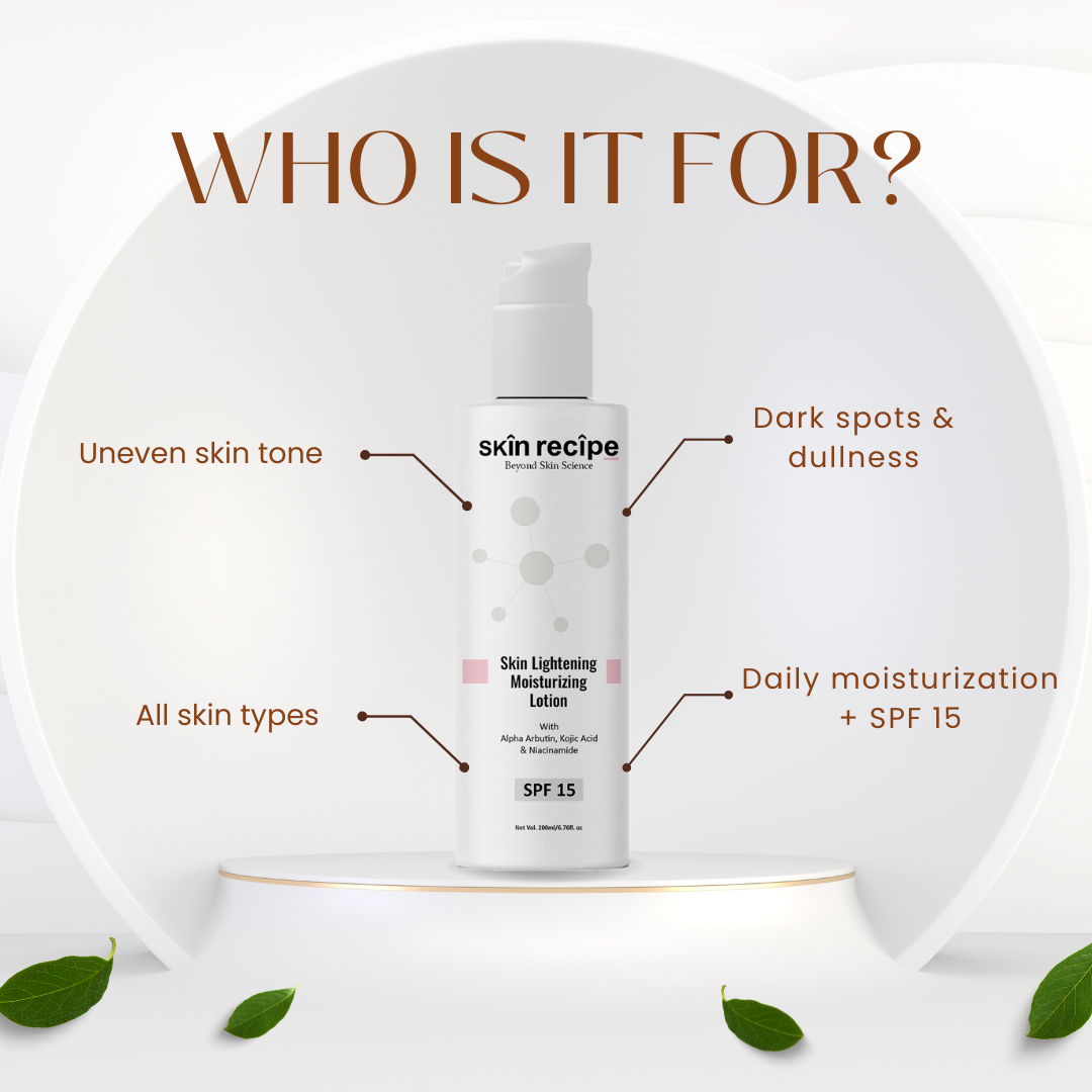 Skin Lightening Moisturizing Lotion SPF 15 - 200ml