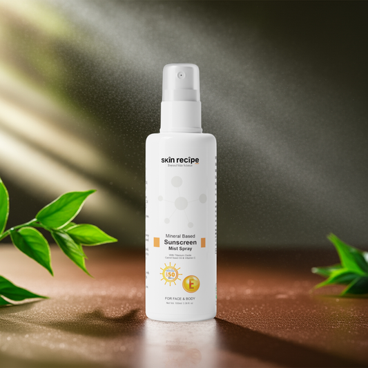 Mineral-Based Sunscreen Mist Spray