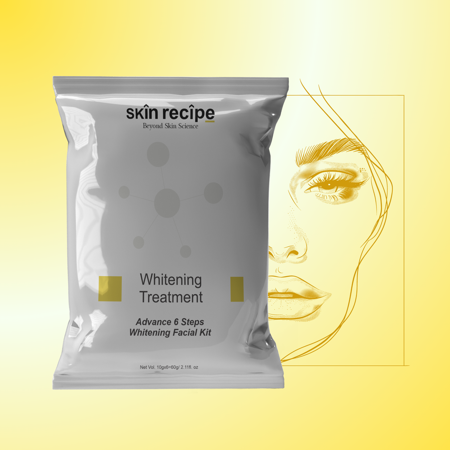 Whitening Treatment – Advanced 6-Step Facial Kit